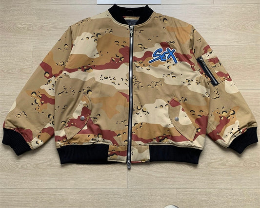 Bomber jacket chrome Hearts